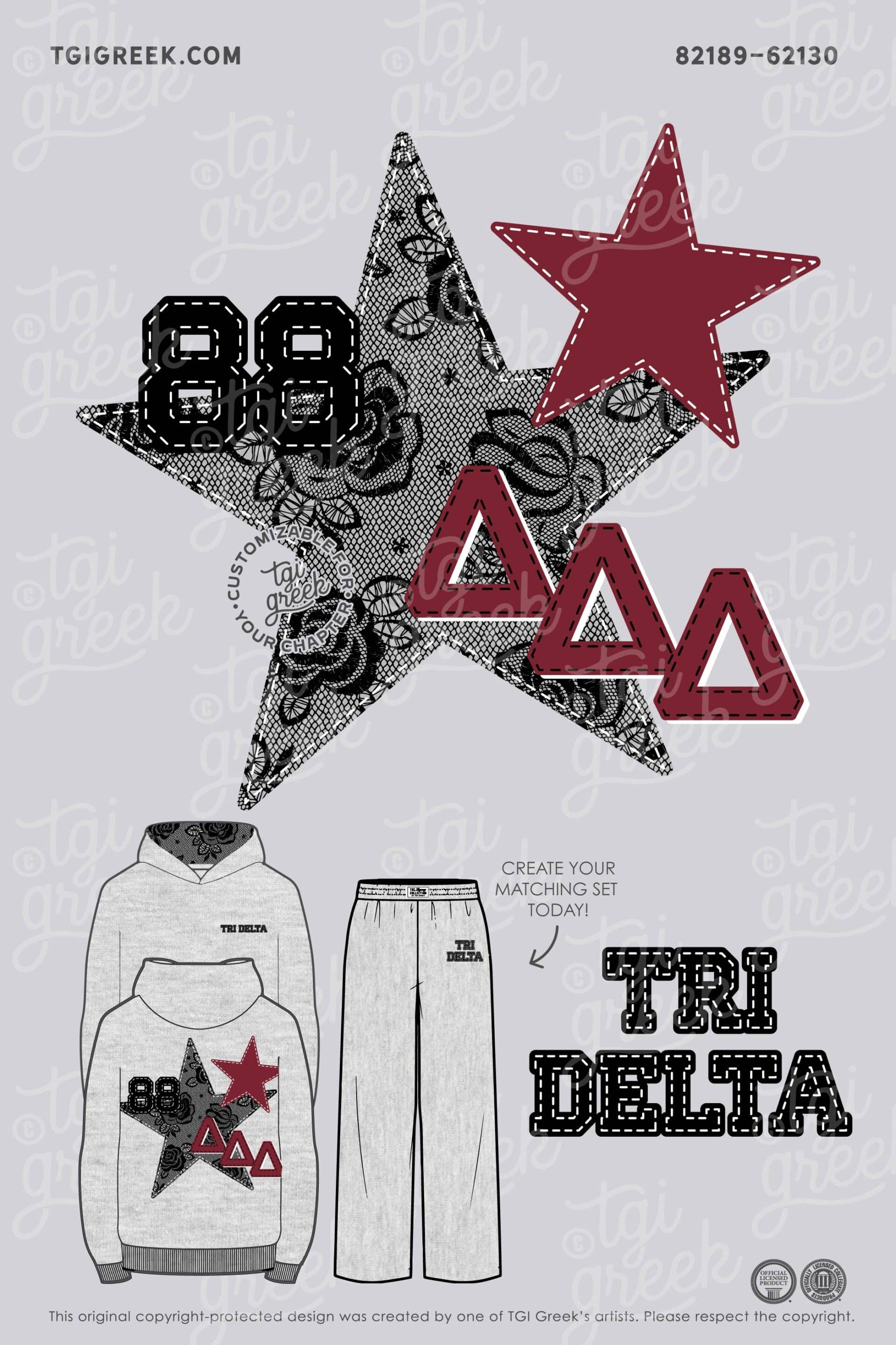 Delta Delta Delta – IASU Matching Set