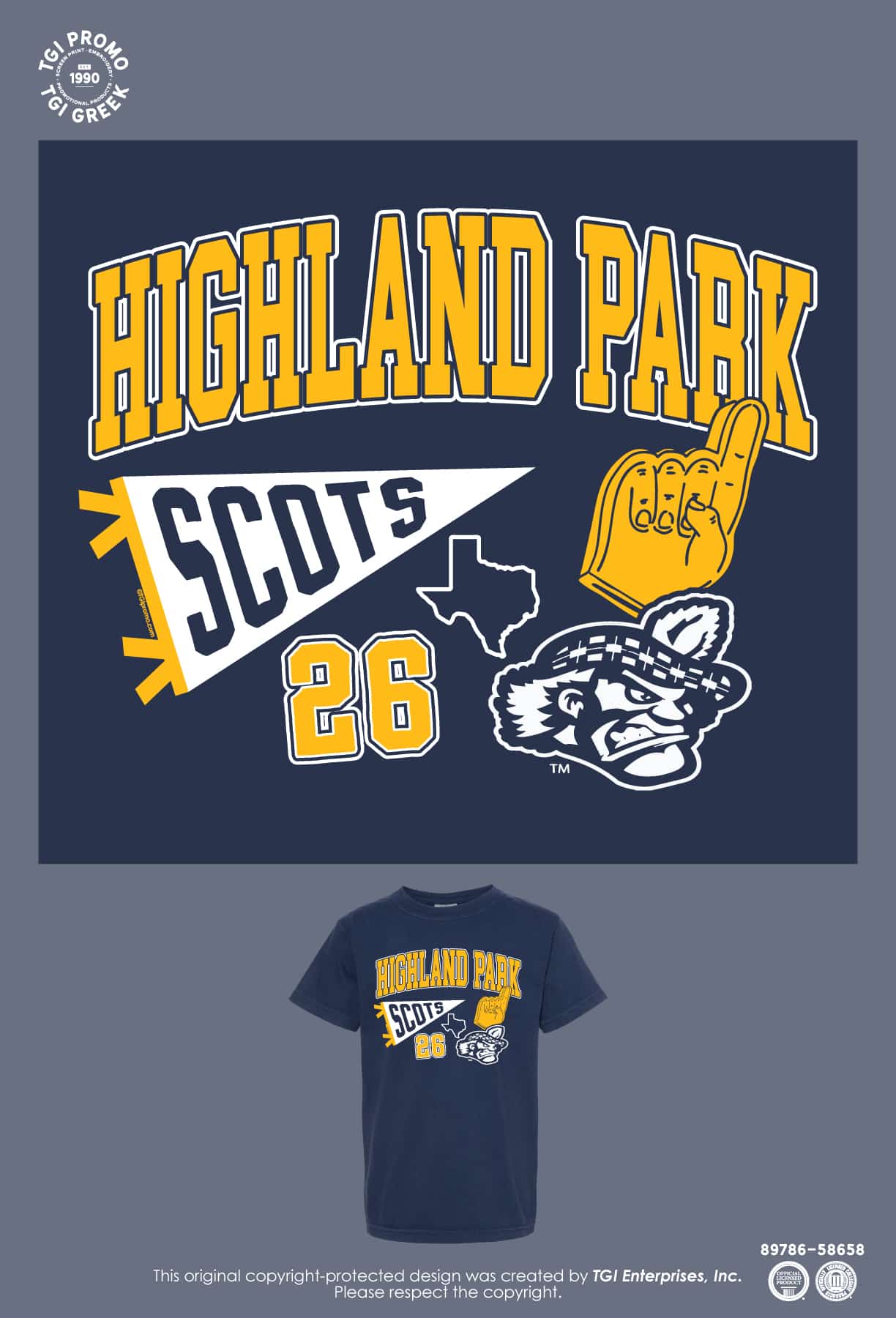 Highland Park – Pennant