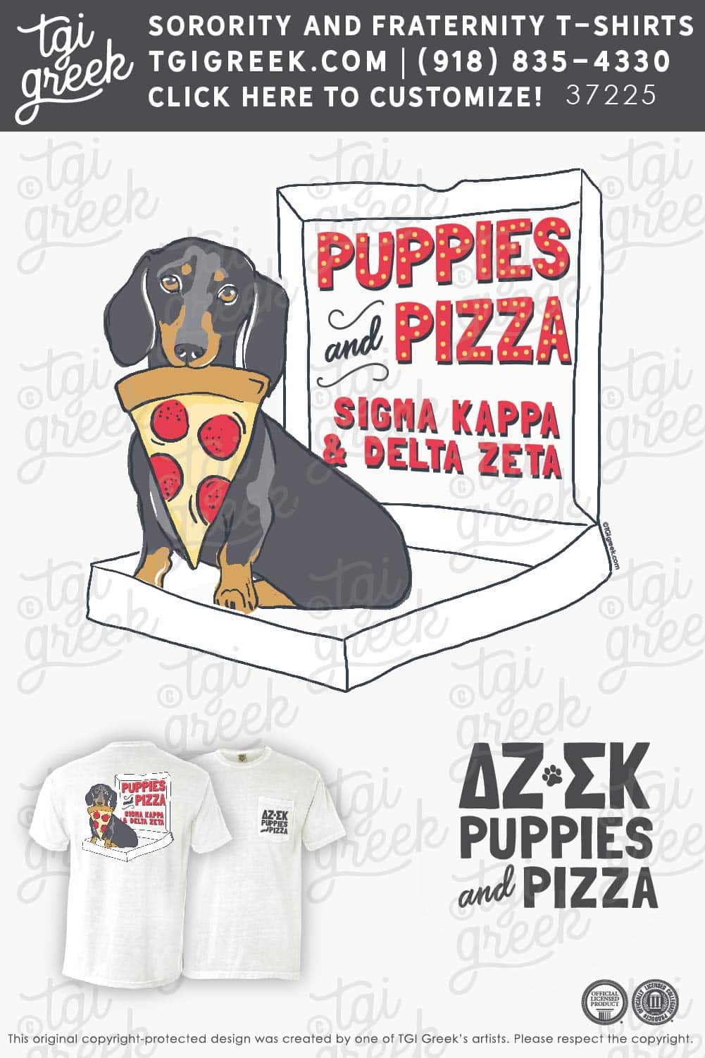 Delta Zeta -U WGA Puppies & Pizza