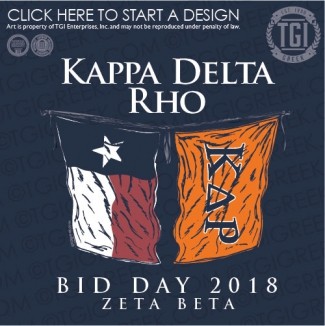 Kappa Delta Rho-TSU Fall Bid Day