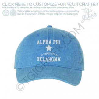 Alpha Phi – OU hat