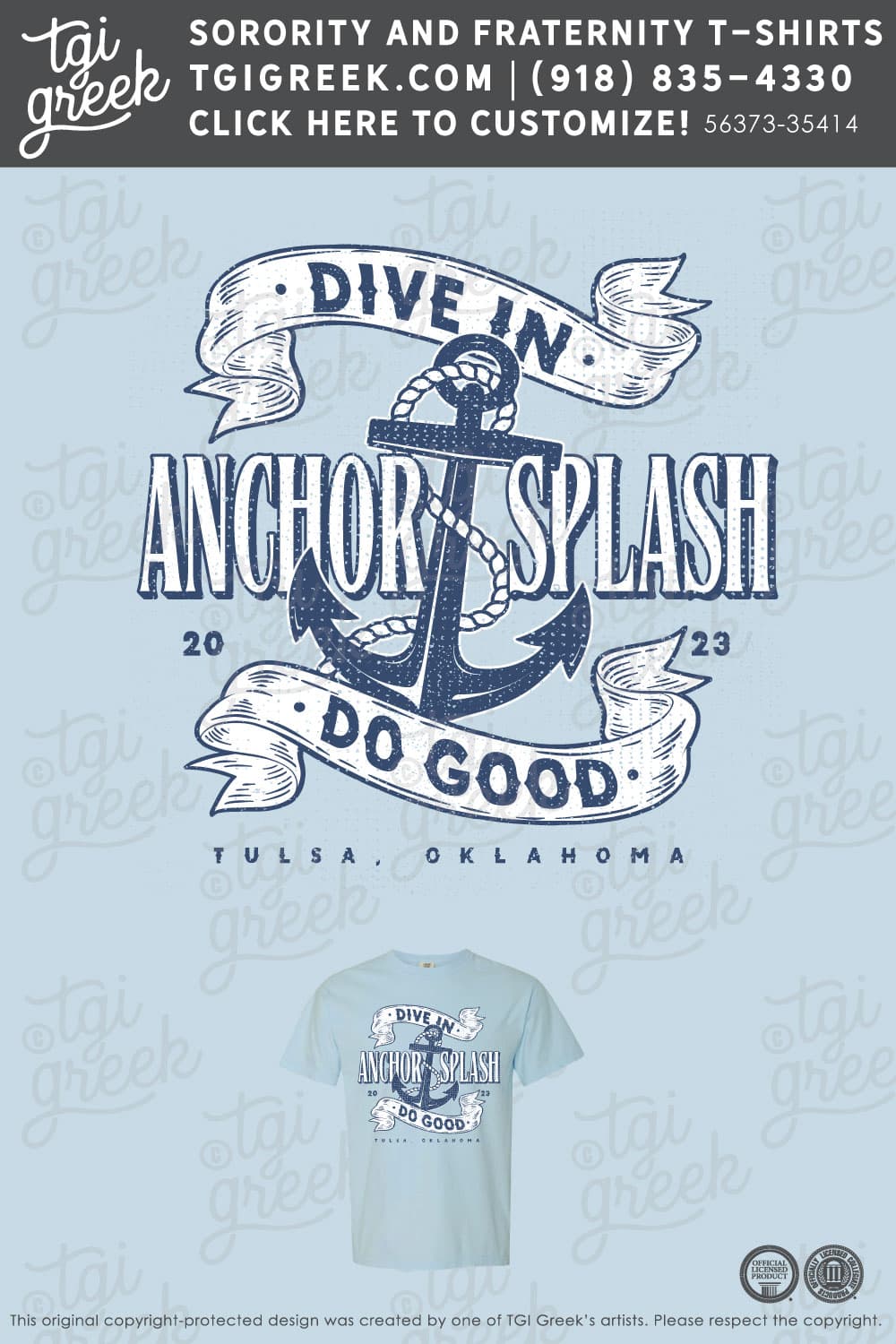 Delta Gamma – TU Anchor Splash