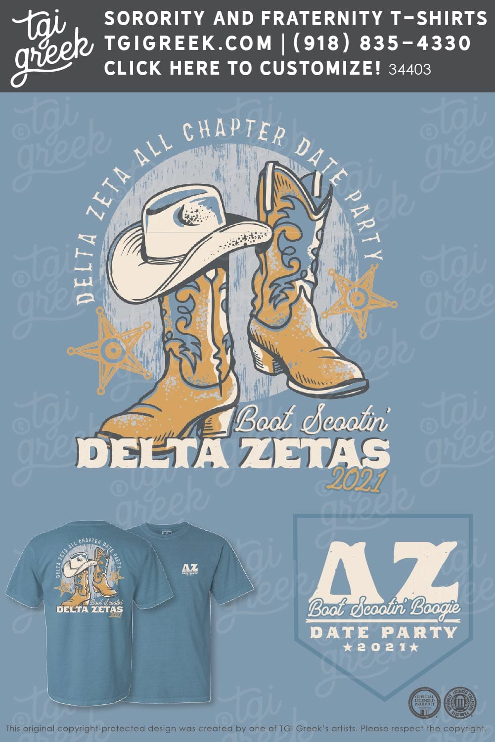 Delta Zeta – UIA Boot Scootin