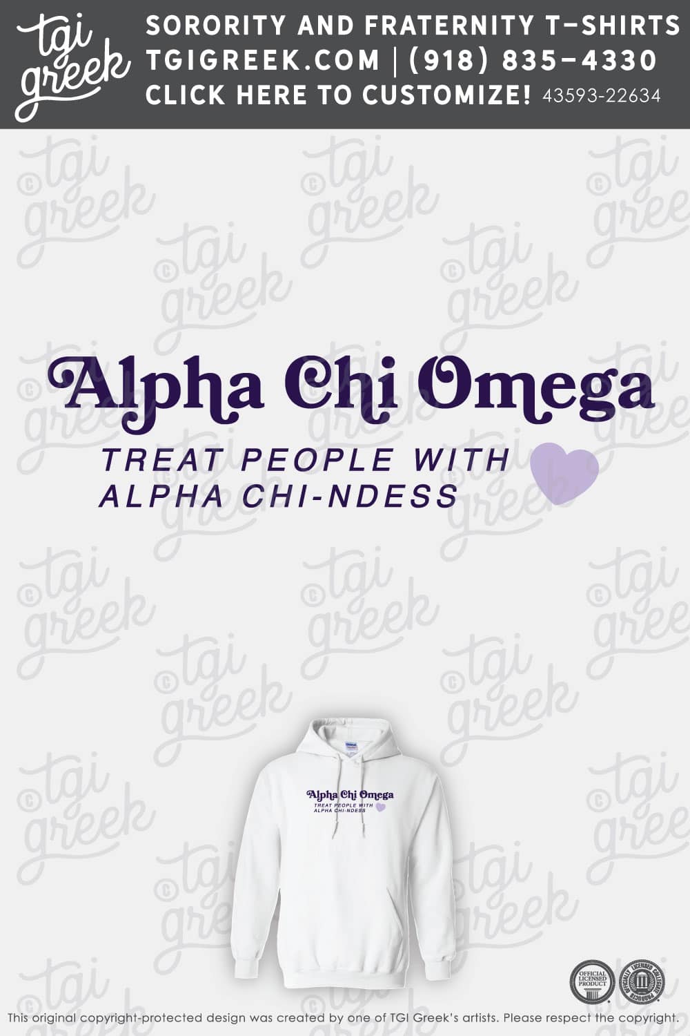 Alpha Chi Omega – TXTECH PR Sweatshirt