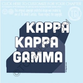 TGI-Kappa Kappa Gamma Retro PR