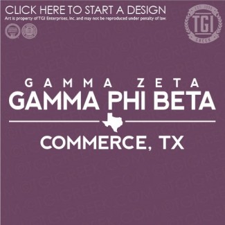 Gamma Phi Beta-TAMUC Texas PR