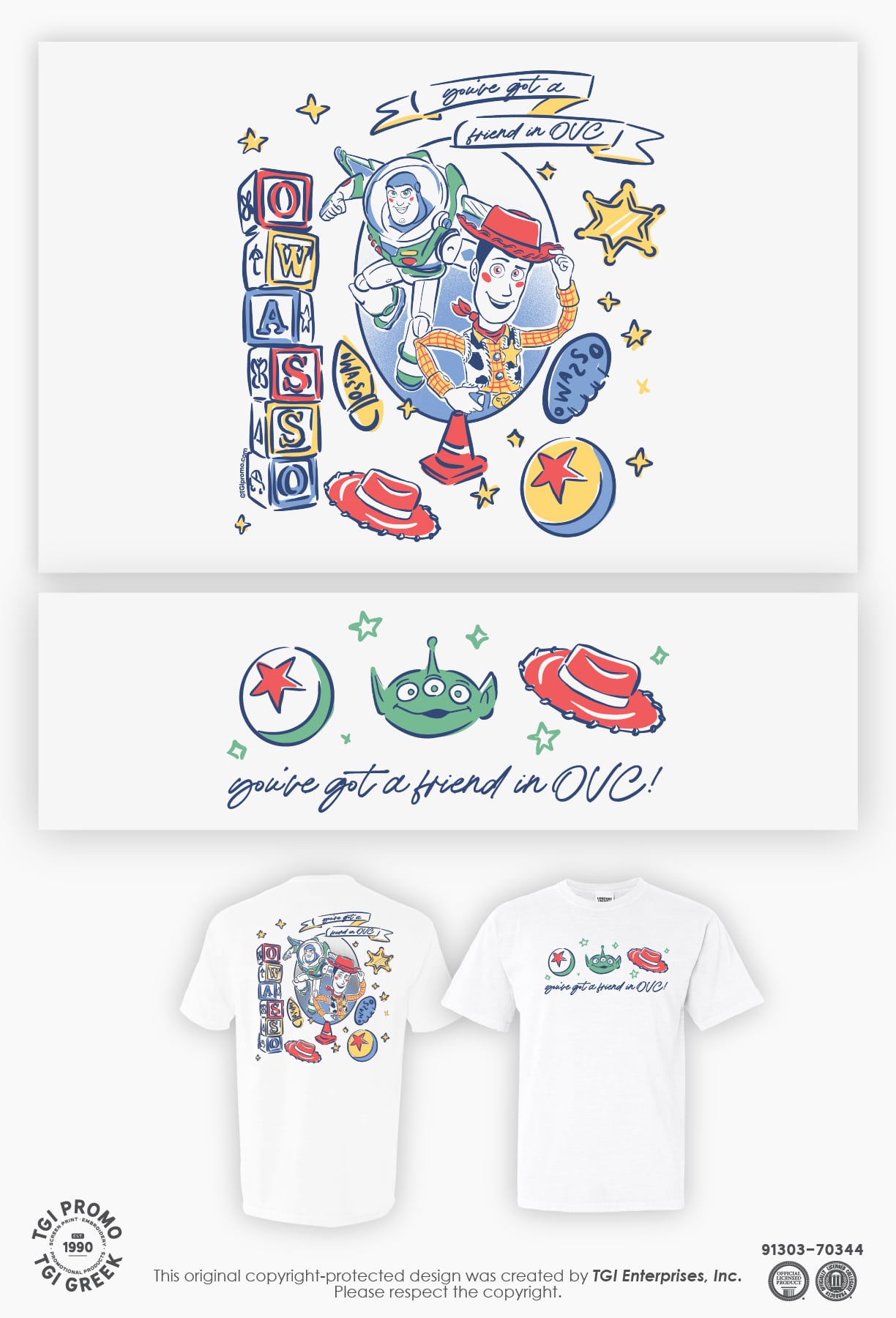 Owasso Public Schools – Toy Story Tee