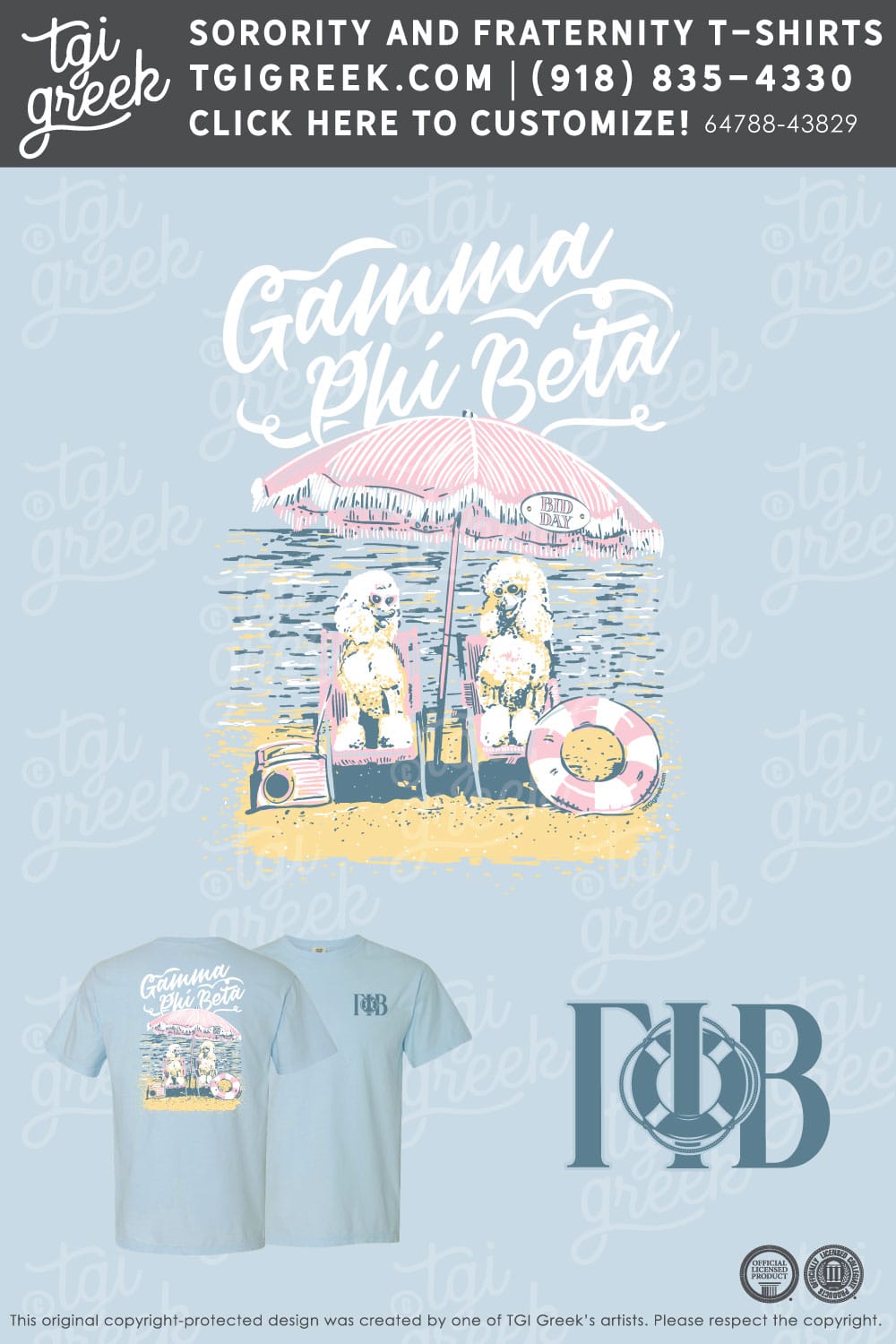 TGI – Gamma Phi Beta Beach Poodles