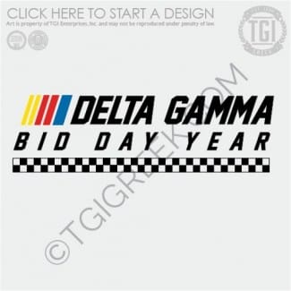 TGI-Delta Gamma Nascar Bid Day
