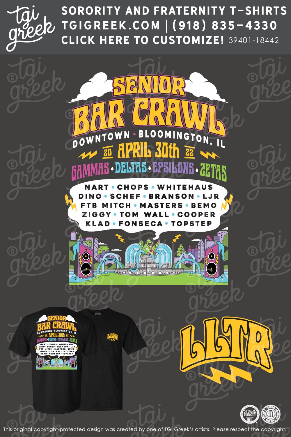 Bar Crawl – Normal IL Senior Bar Crawl