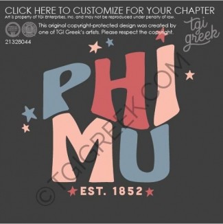 Phi Mu – U of H pr shirt