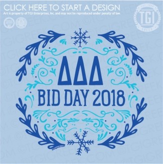 Delta Delta Delta-TU Bid Day