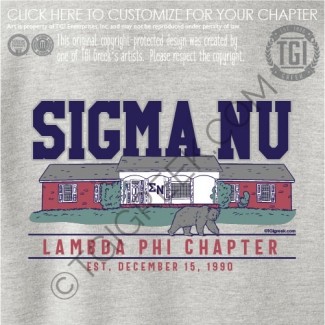 Sigma Nu-UCA House Sweatshirt
