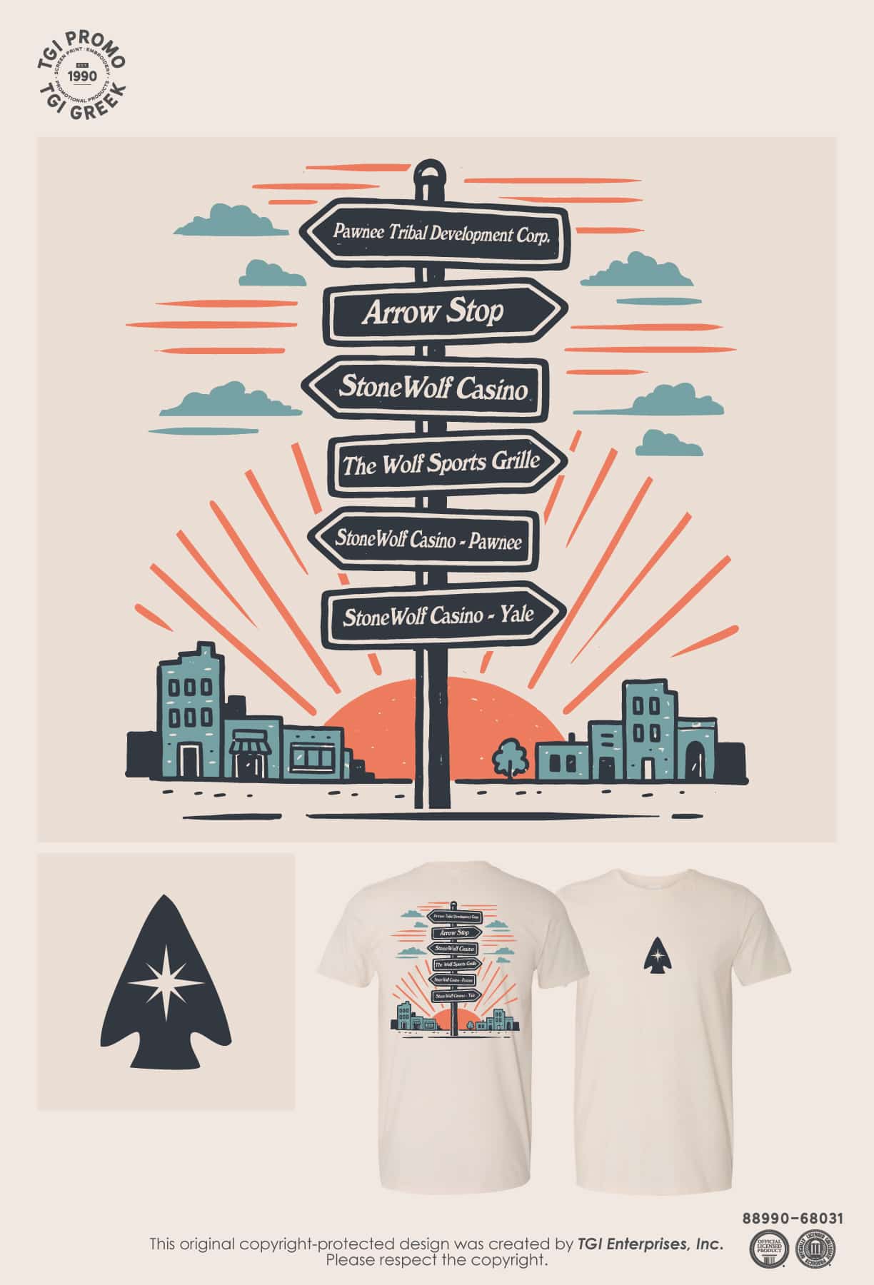 Pawnee Tribal Development – Employee Appreciation Tees