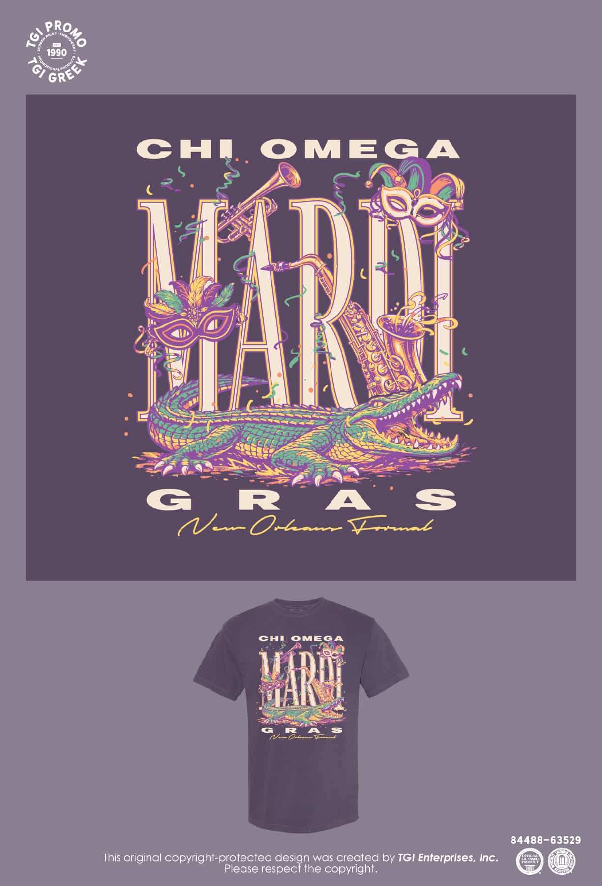 Chi Omega – TGΙ Mardi Gras