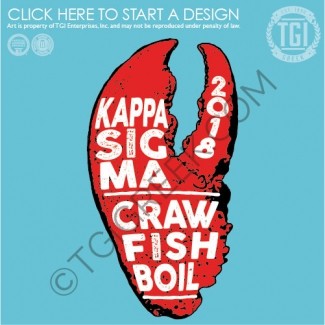 TGI-KS Crawfish Boil Claw