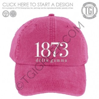 TGI-Delta Gamma Hat Design