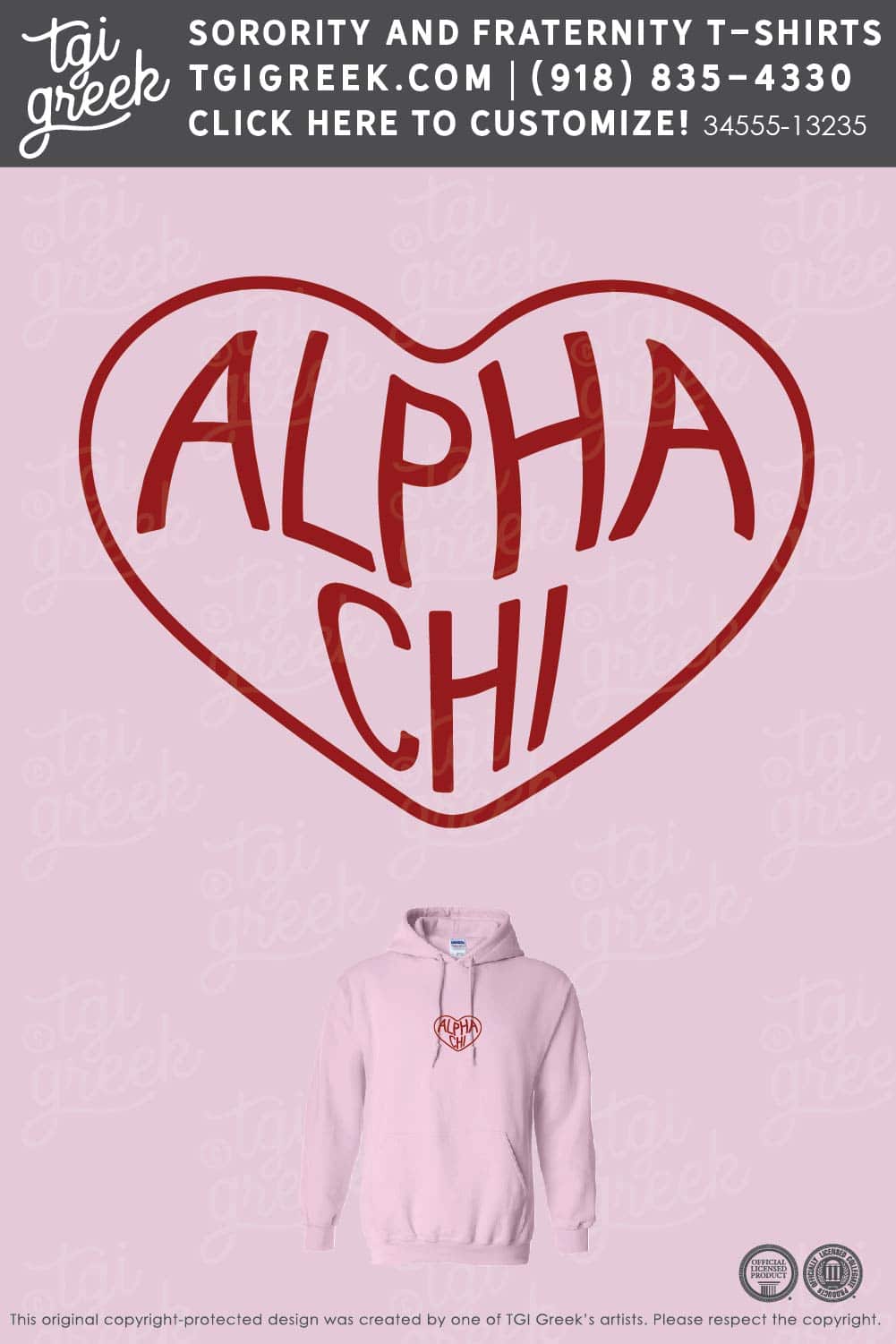 Alpha Chi Omega – KU PACE Hoodie