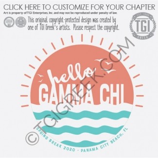 TGI – Gamma Chi Hello Spring Break