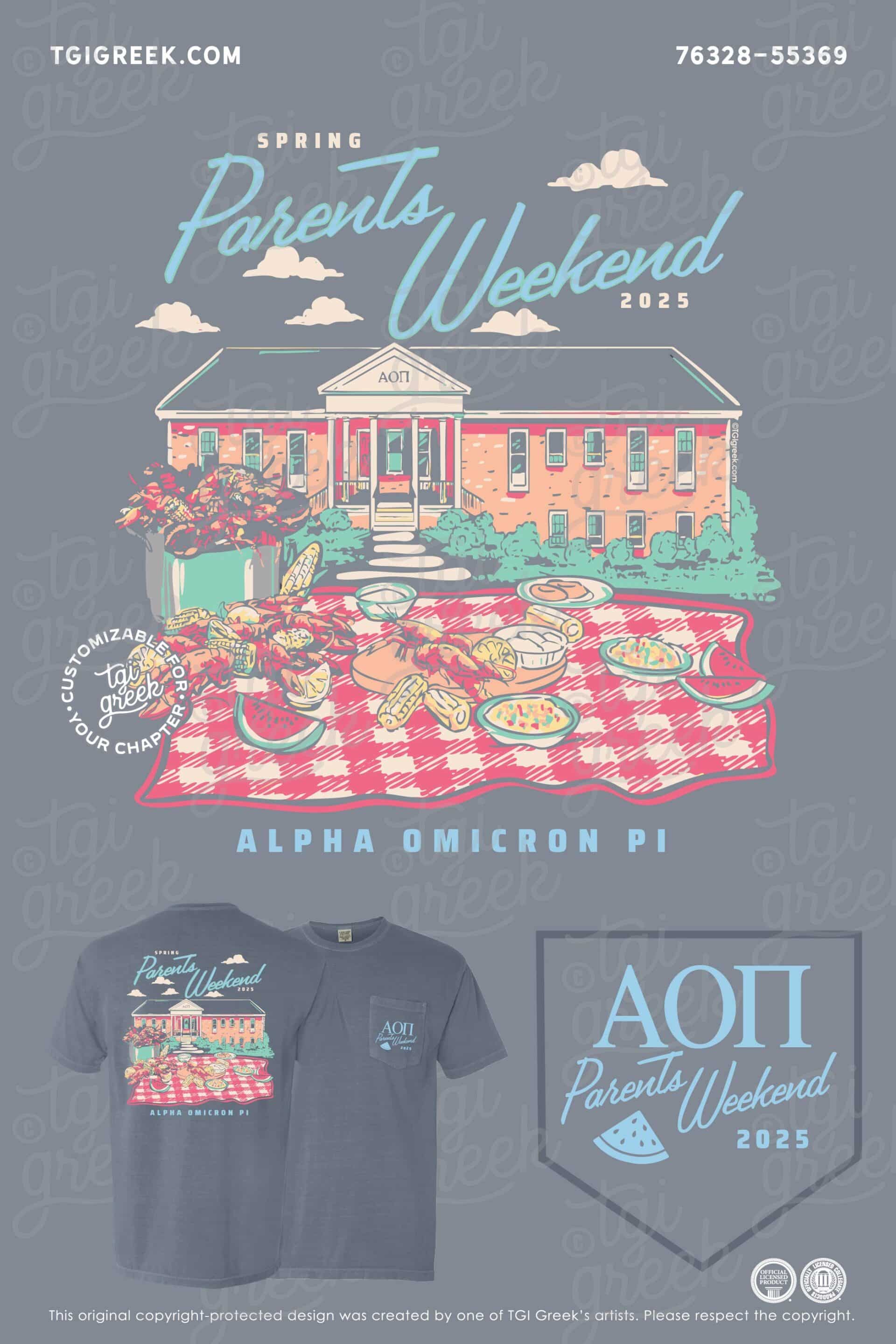 Alpha Omicron Pi – TU Parents Weekend