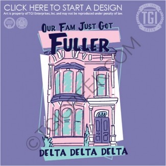 Delta Delta Delta-TU Mom Dot Shirts