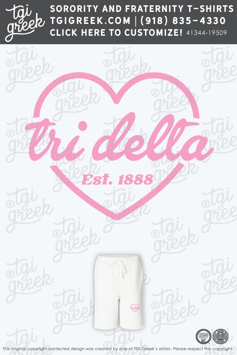 Delta Delta Delta – KSU Work Week Shorts
