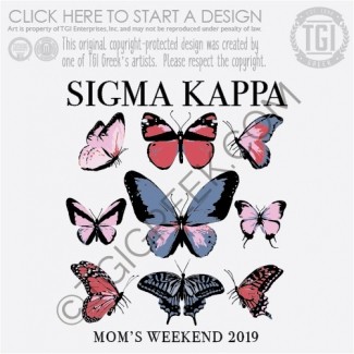 Sigma Kappa-KU Moms Weekend Shirt
