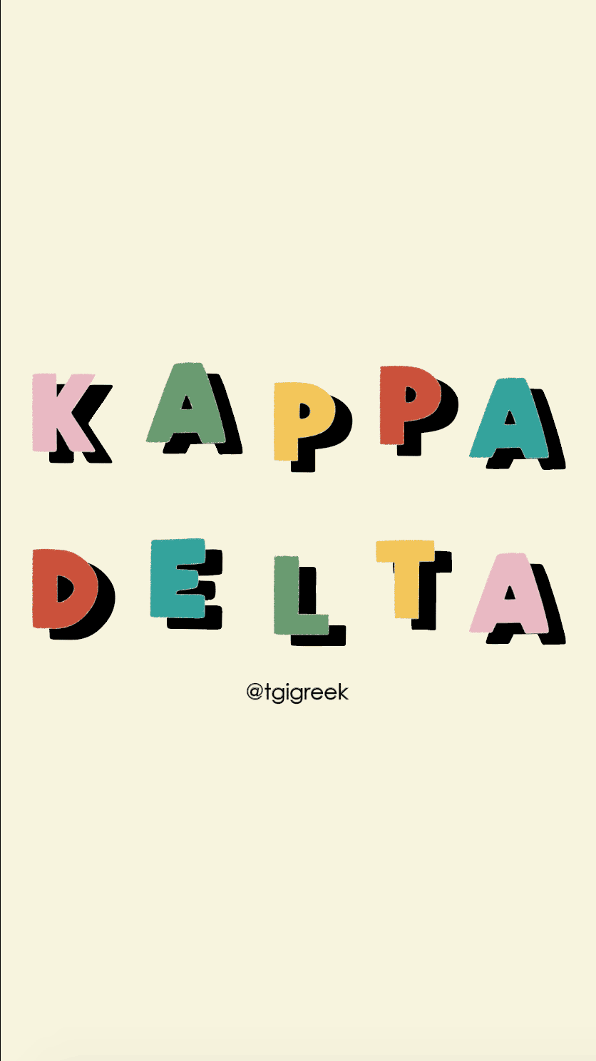 Kappa Delta Free Phone Background