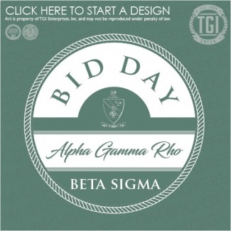 Alpha Gamma Rho-TSU Bid Day – Green
