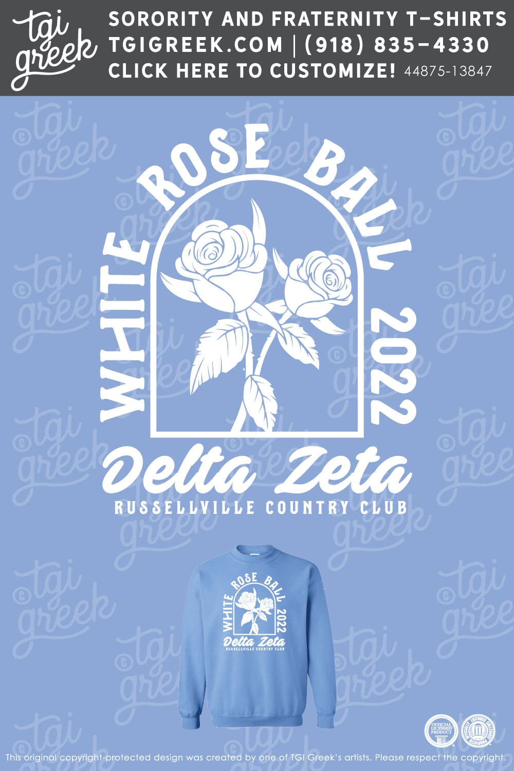Delta Zeta – ATU Formal Crewneck