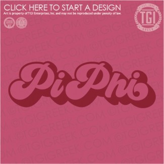 Pi Beta Phi-TGI Groovy Font PR