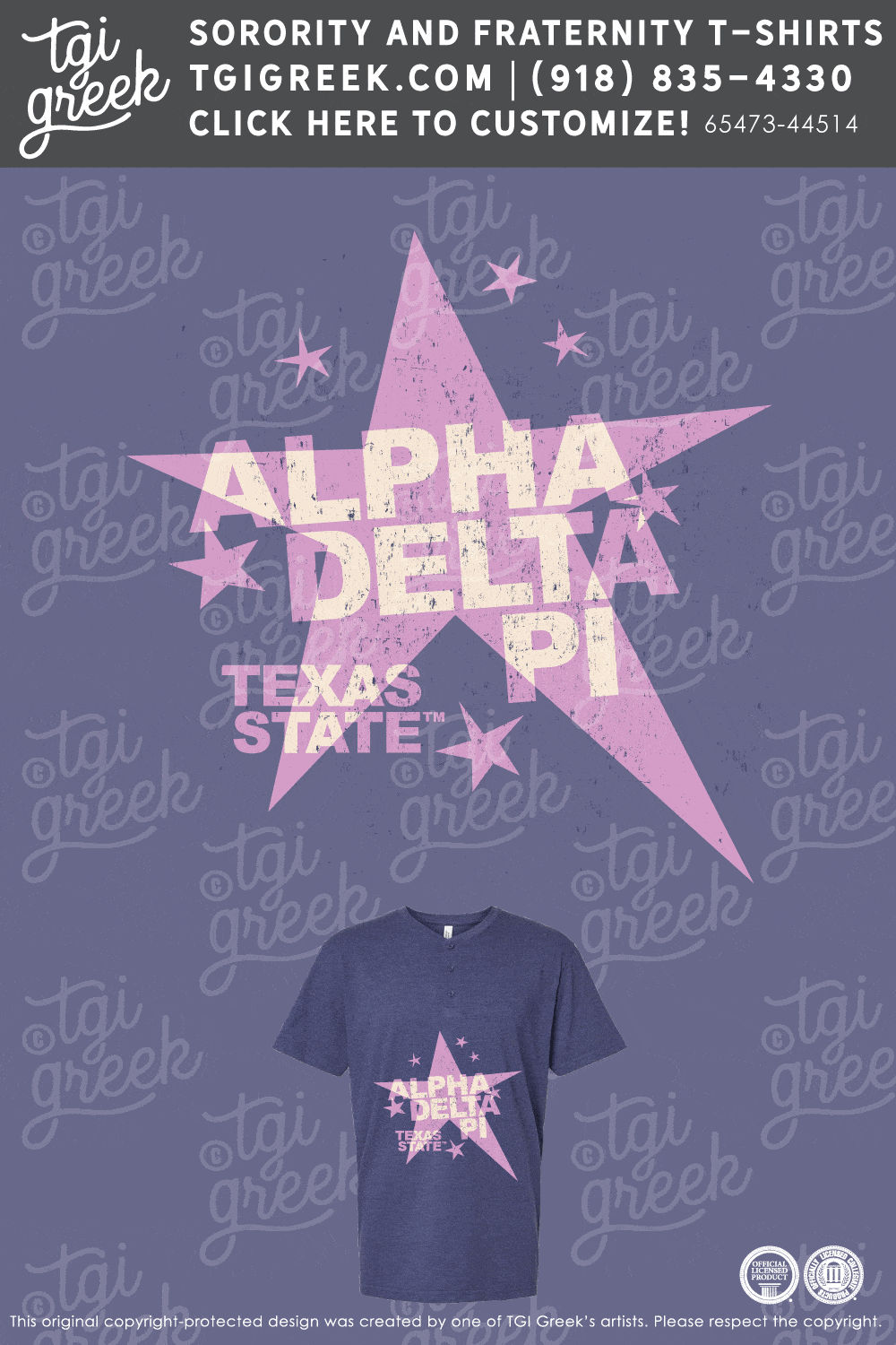 Alpha Delta Pi – TXSU Spring PR Henley