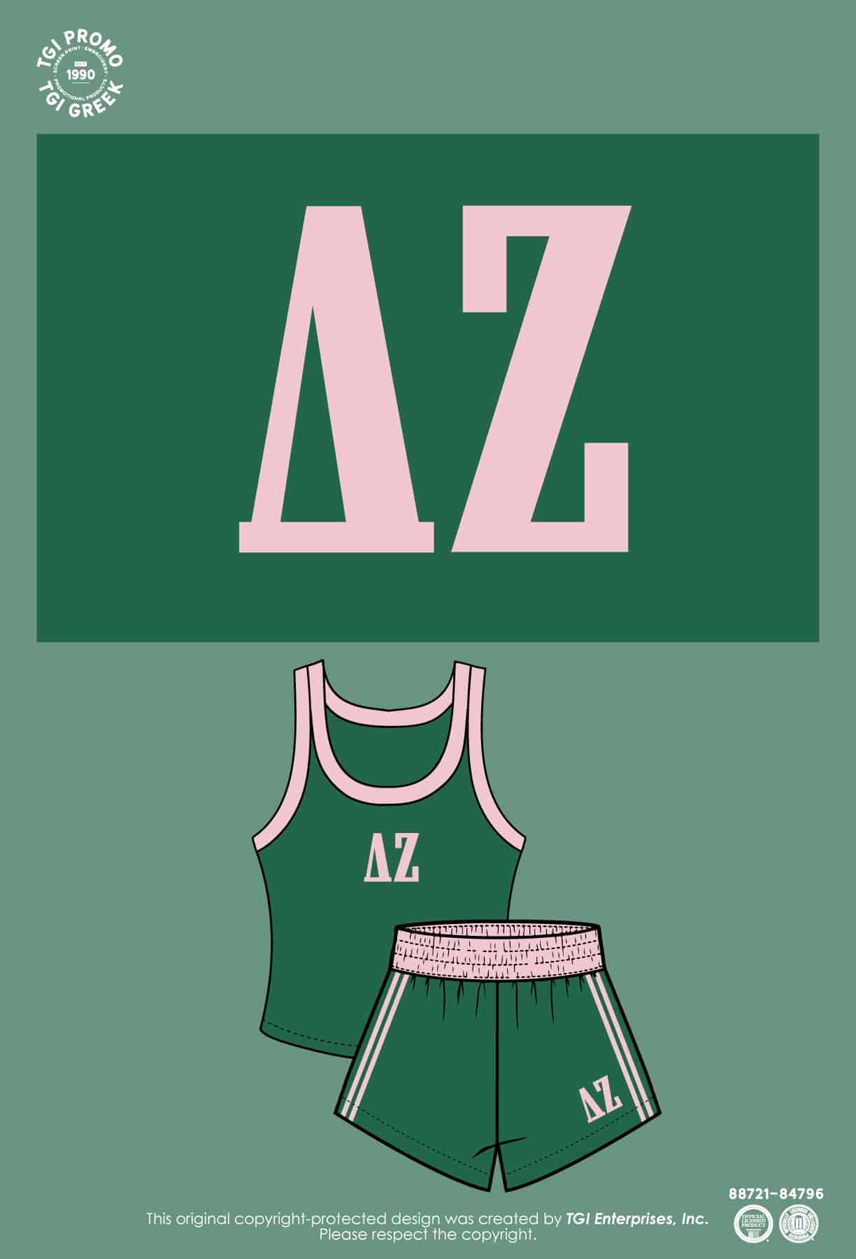 Delta Zeta – TGI Greek PR Set Tank