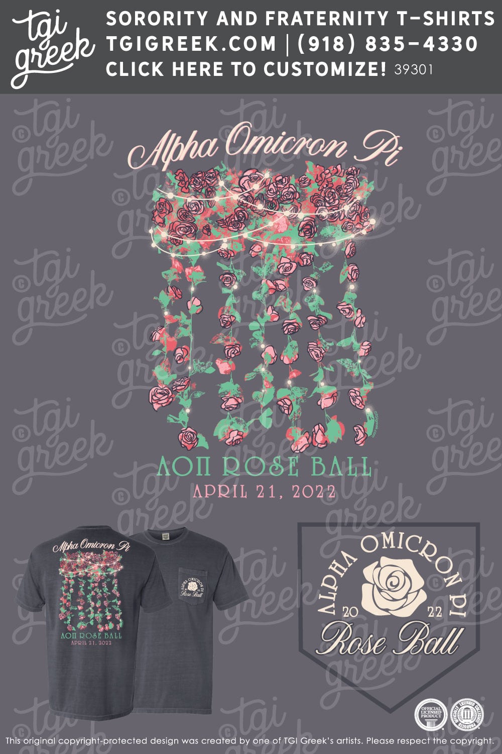 Alpha Omicron Pi – HUNT Rose Ball