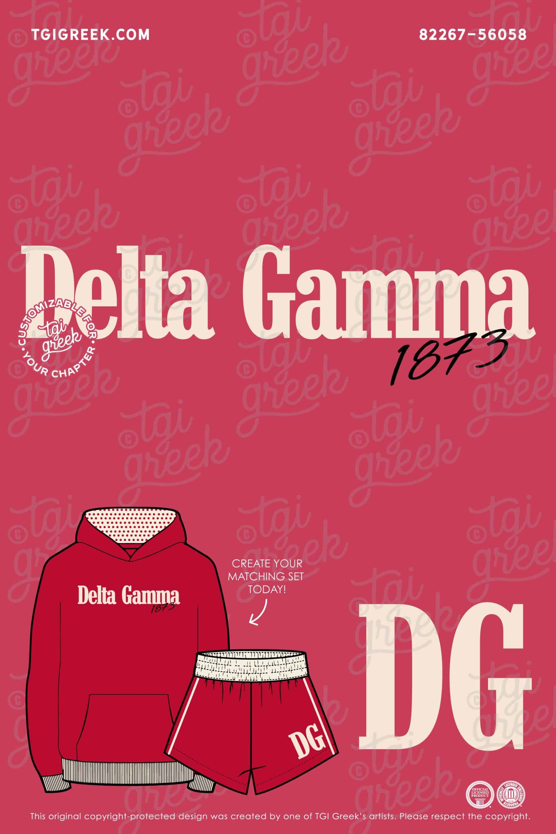 Delta Gamma – KU Matching Set