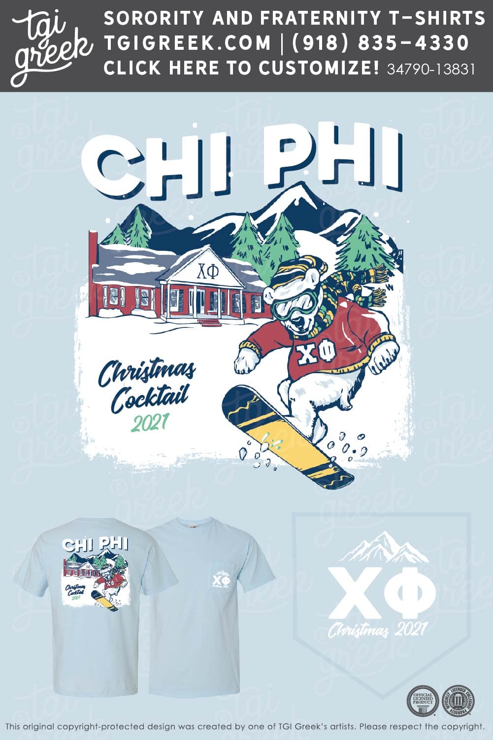 Chi Phi – UNCCH Christmas Cocktail
