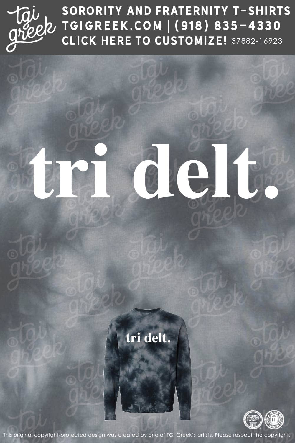 Delta Delta Delta – COL PR Tie Dye