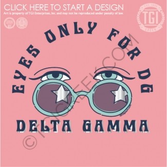 TGI-Delta Gamma Sunglasses Foil