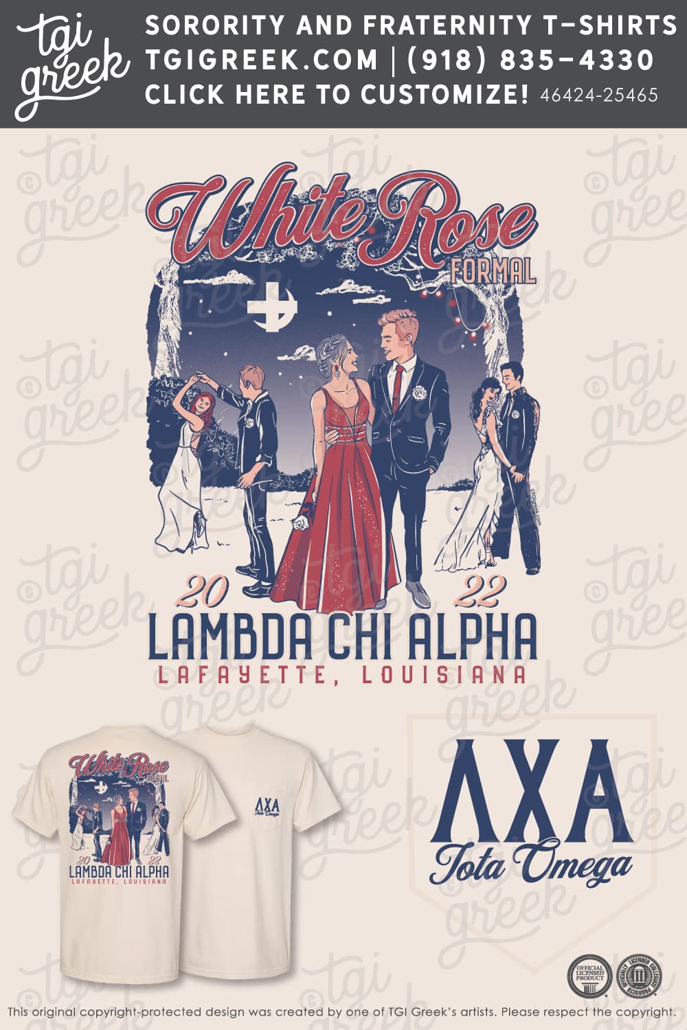 Lambda Chi Alpha – ULL White Rose Formal