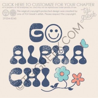 TGI – Alpha Chi Omega 70s PR