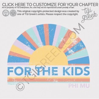 Phi Mu – For the Kids