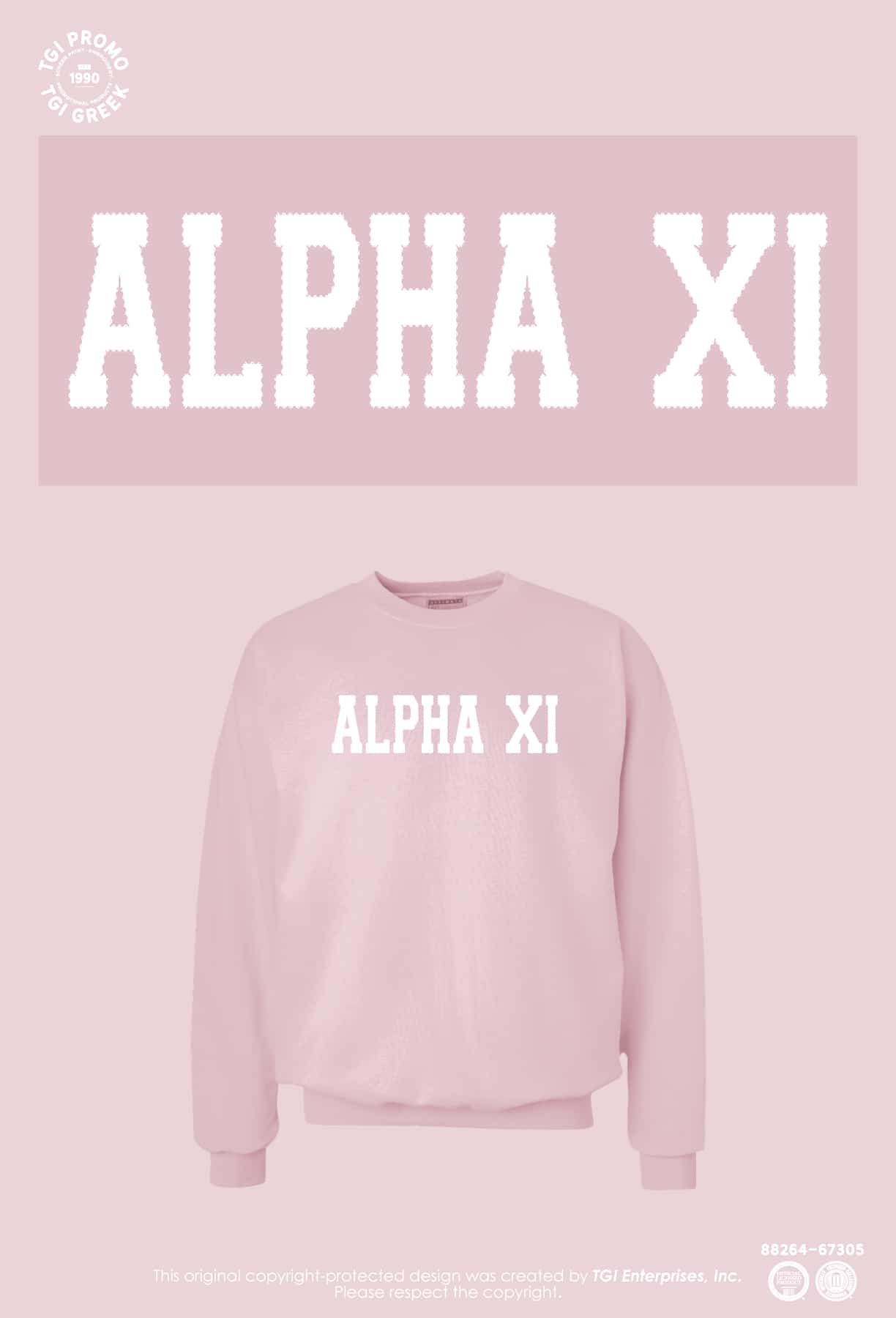 Alpha Xi Delta – MKS Senior Mock Neck
