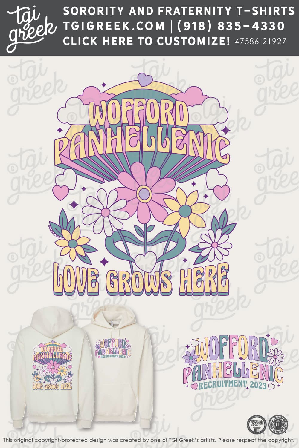 Panhellenic – WOFF PR Sweatshirts