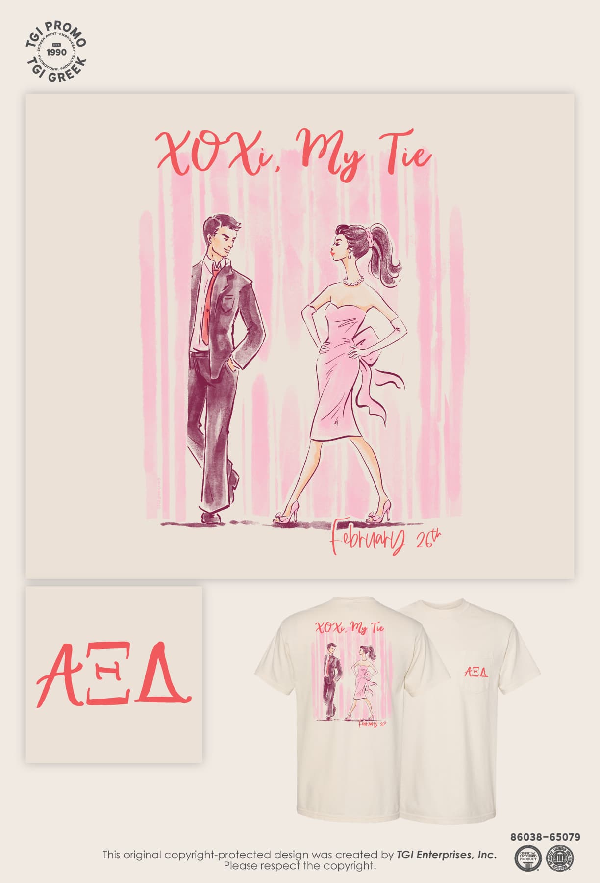 Alpha Xi Delta – NCSU My Tie