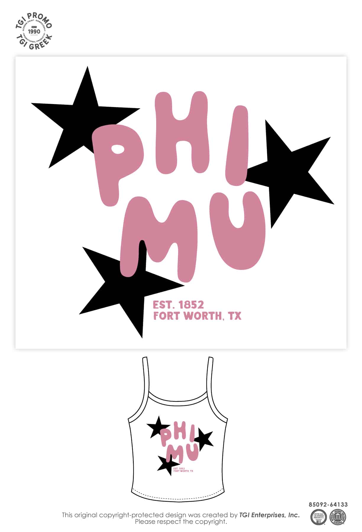 Phi Mu – TCU PR Tank