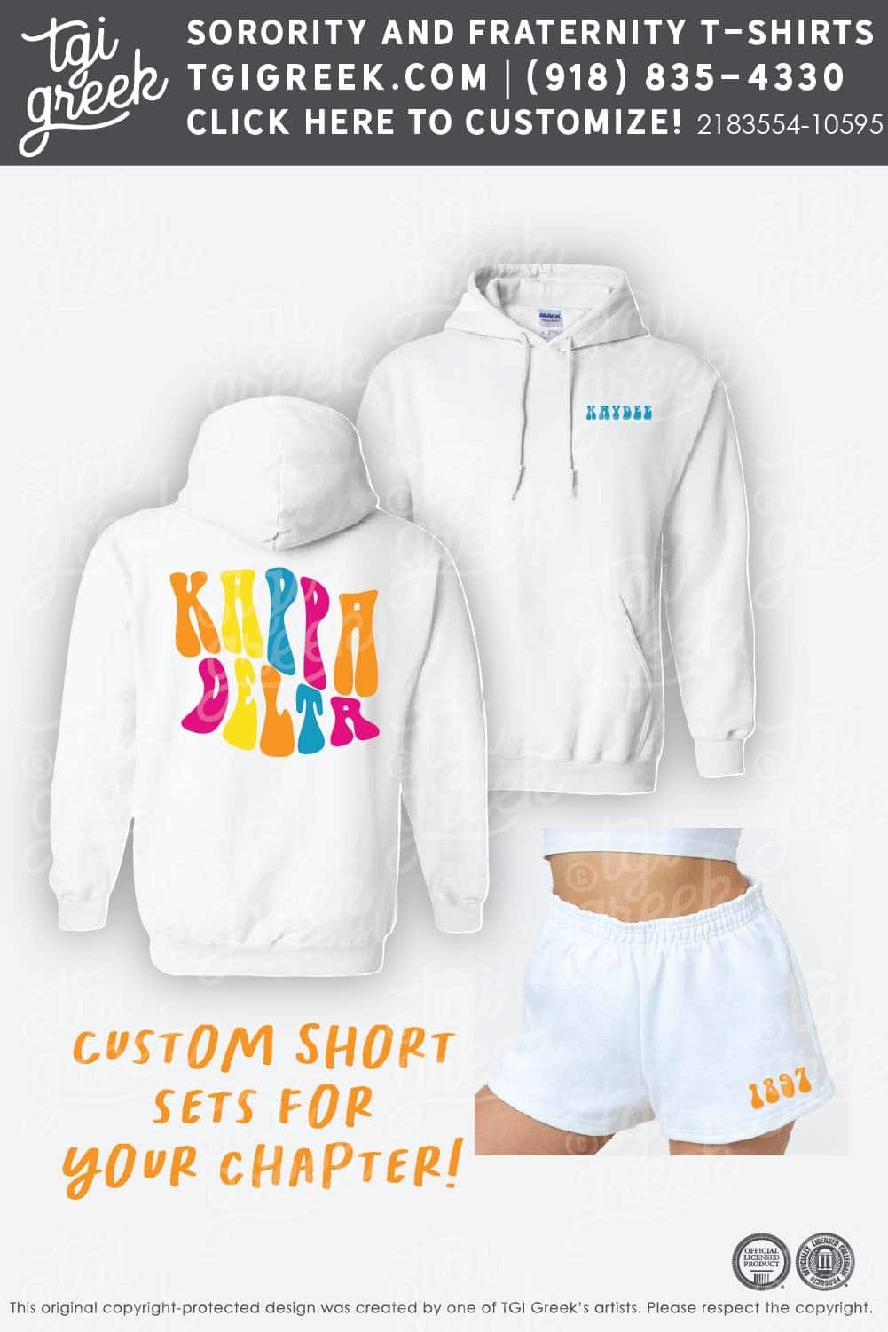TGI – Kappa Delta Short Set Live Sale