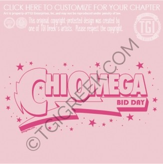 Chi Omega Bid Day
