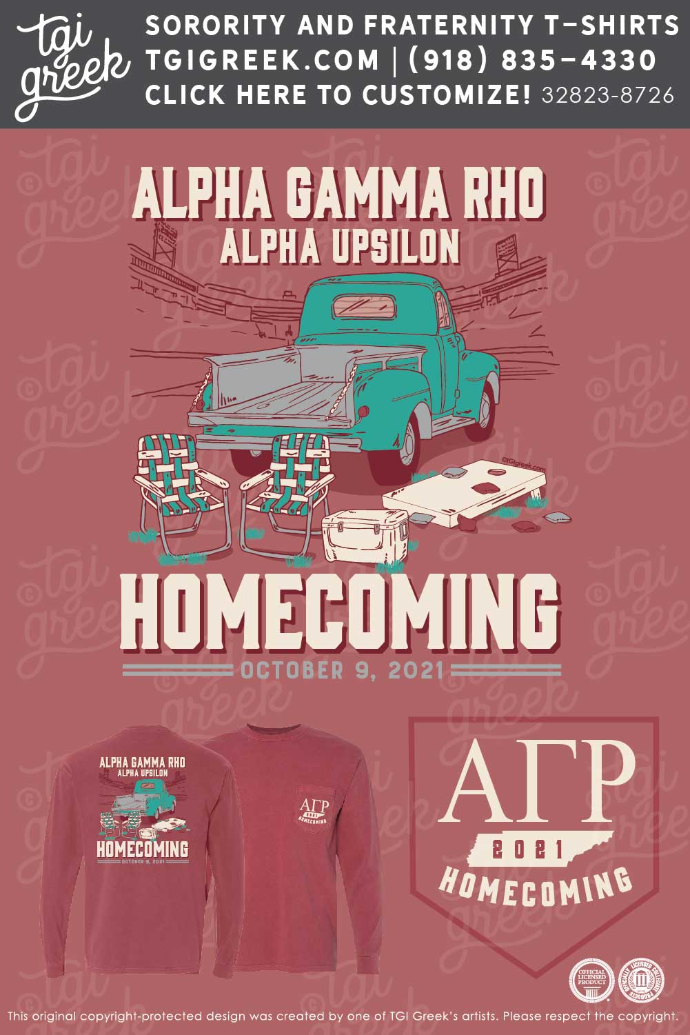 Alpha Gamma Rho – TENNM Homecoming