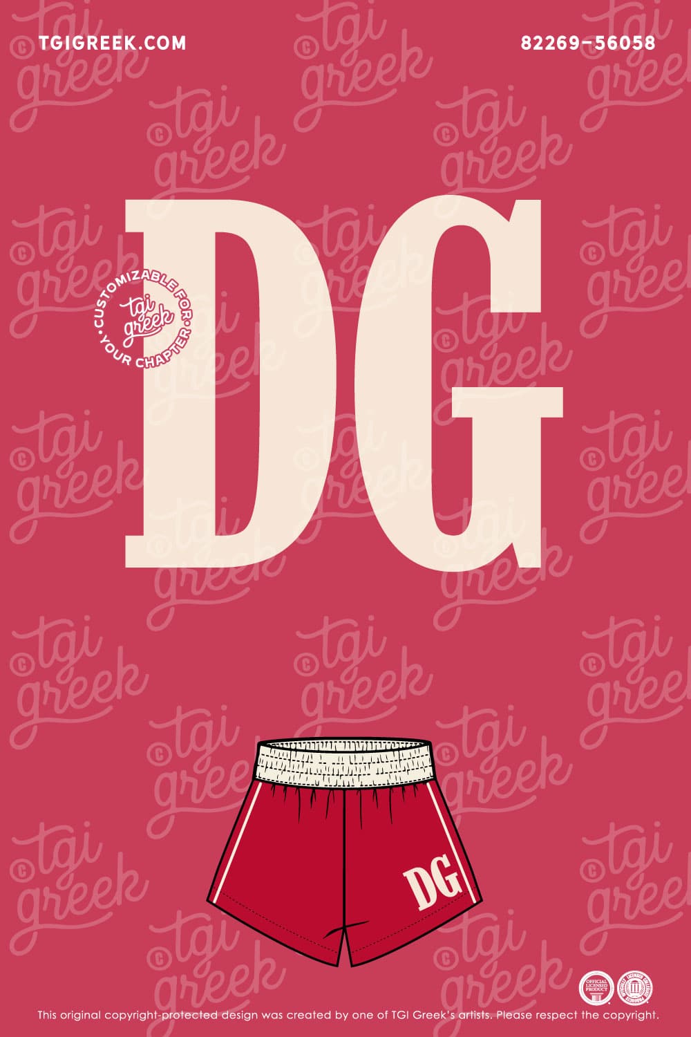 Delta Gamma – KU PR Shorts