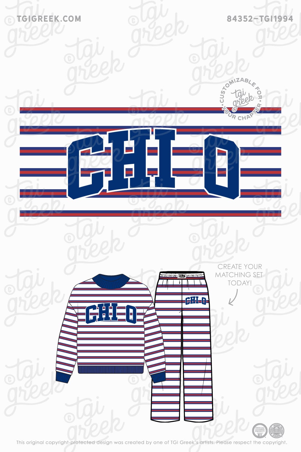 Chi Omega – MISS Sweat Set